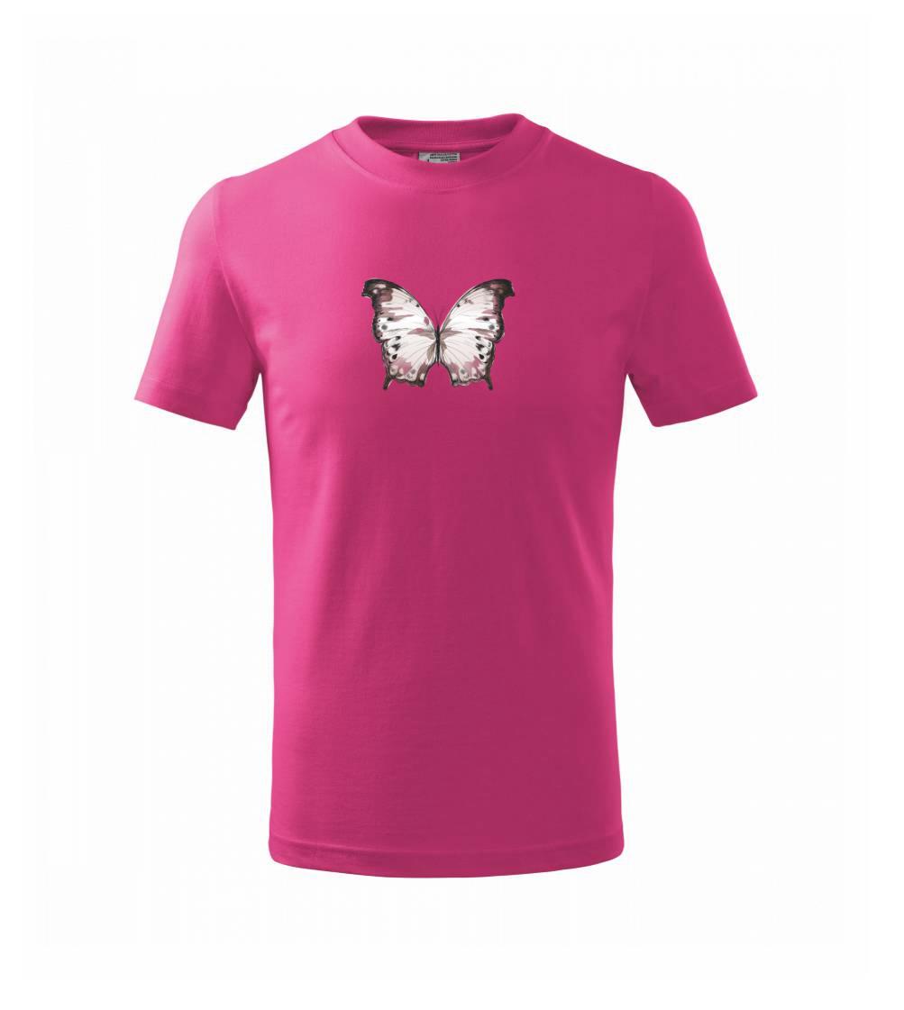 Motýľ ružovobiely