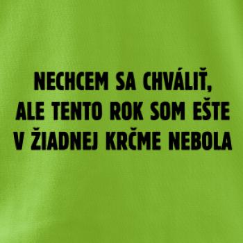 Tento rok som ešte nebol v krčme