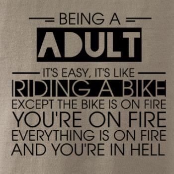 Being a adult - bike