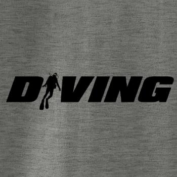 Diving nápis potápač Diving nápis potápač