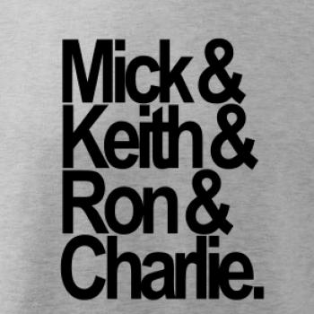 Mick Keith Ron Charlie