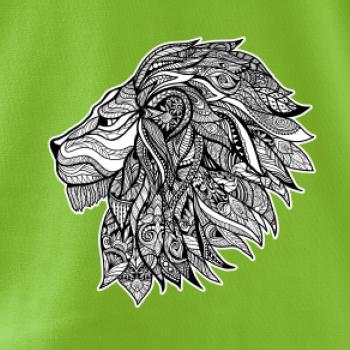 Hlava leva - mandala