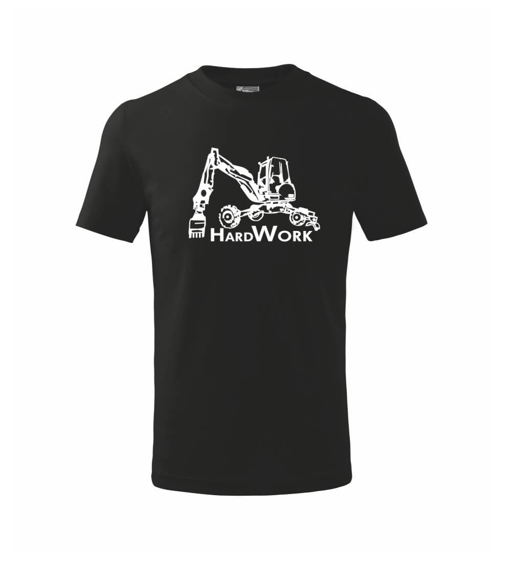 Hard Work kráčajúce rýpadlo