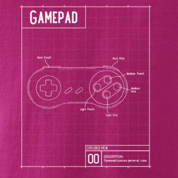 Nákres Gamepad jednoduchý