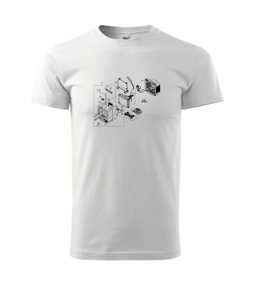 Nákres starý CRT televízor Nákres starý CRT televízor