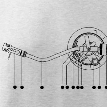 Nákres rameno gramofónu