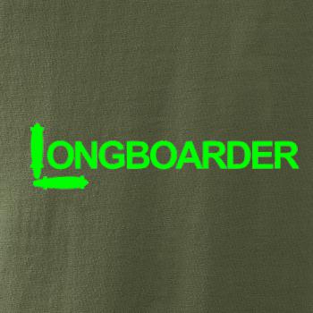 Longboarder nápis
