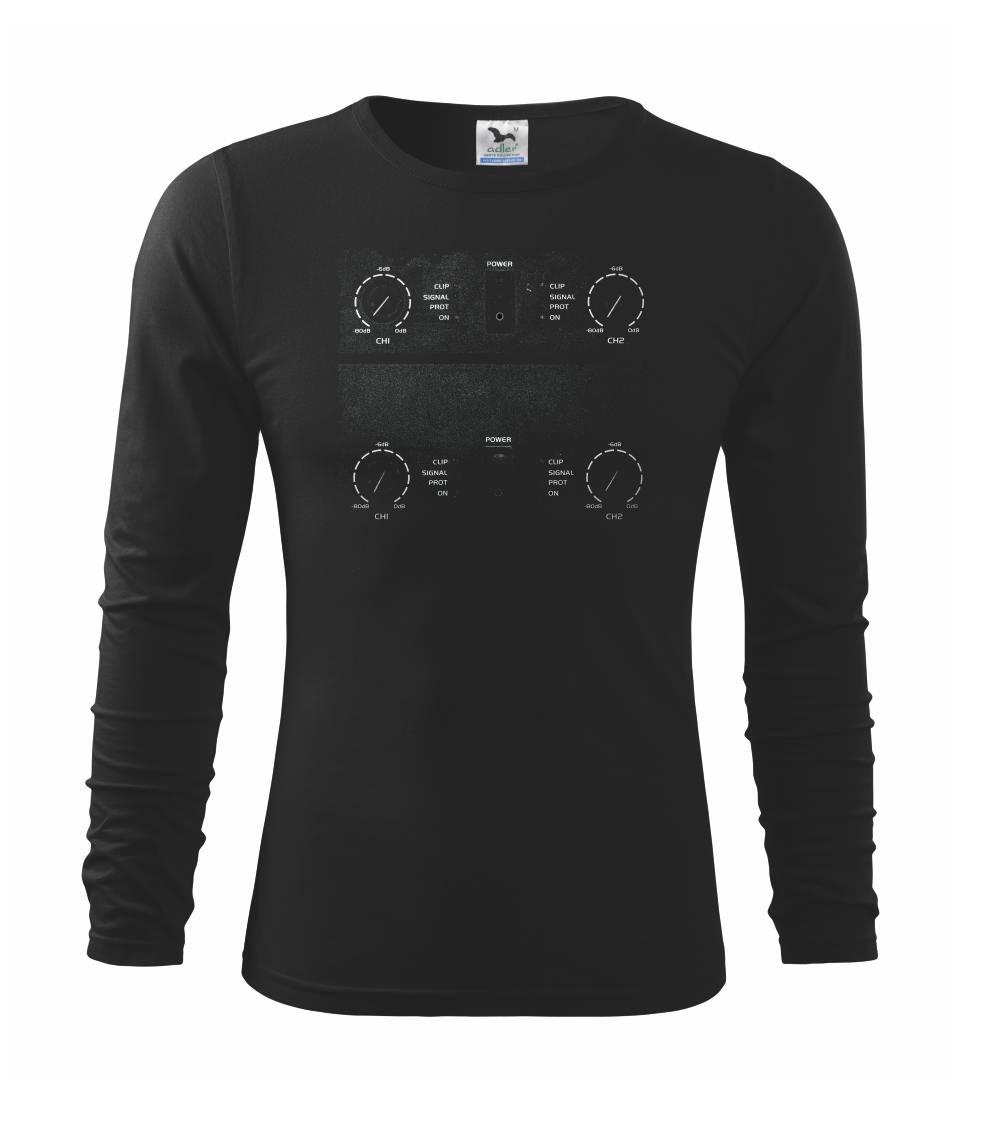 Hudobné tričká - Zosilňovač - Tričko detské Long Sleeve