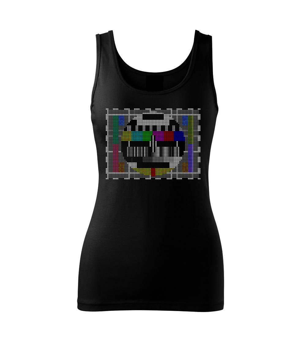 Tričká pre ajťákov - Monoskope tetris - Dámske tielko