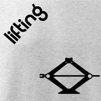 Lifting nápis šikmo