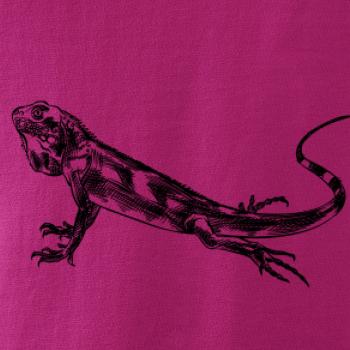 Ceruzkou kreslený Leguán