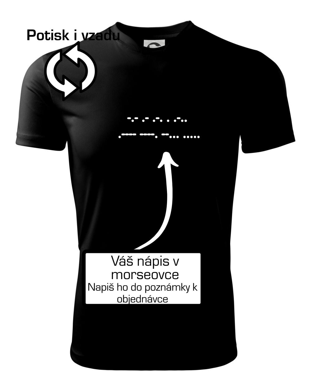 Morzeovka - váš nápis Morzeovka - váš nápis