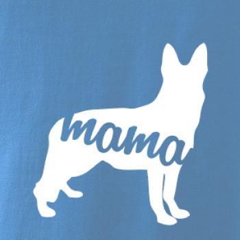 Nemecký ovčiak mama obrys