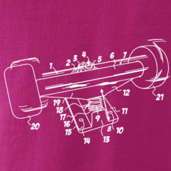 Skateboard nákres kolieska