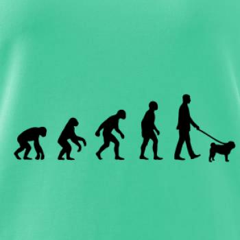 Evolúcia pes Mops (muž-žena)