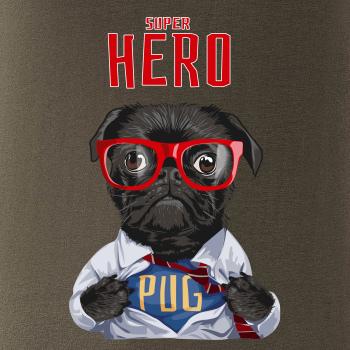 Mops - Pug Superhero