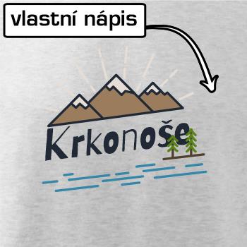 Kreslené hory - vlastné nápis
