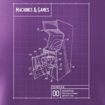 Nákres herný automat otvorený