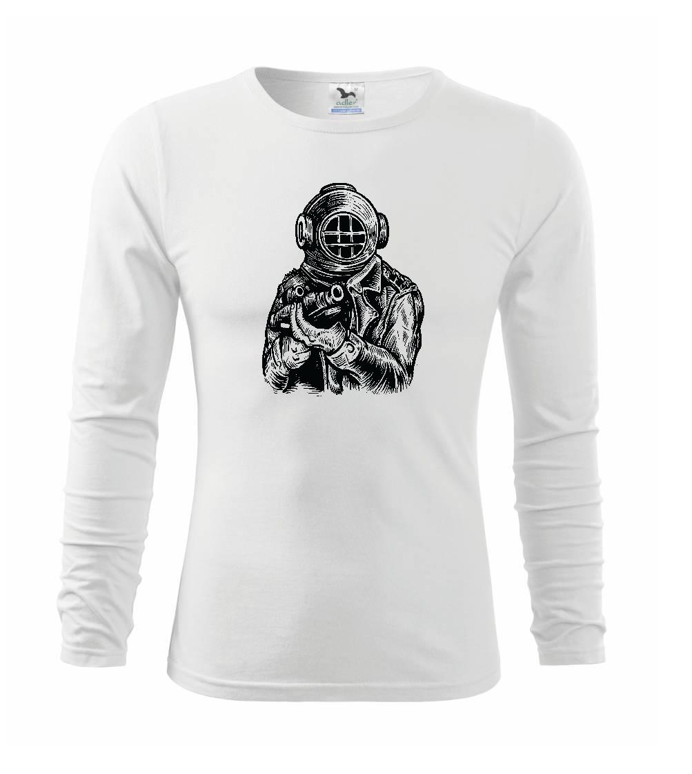 Grafické tričká - Diver Soldier - Tričko detské Long Sleeve