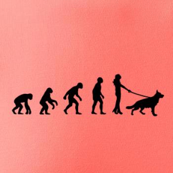 Evolúcia pes Nemecký ovčiak (muž-žena)