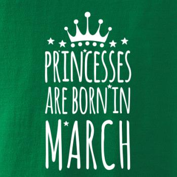 Princesses are born in March