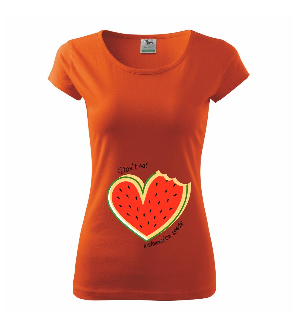 Don't eat watermelon seeds - farebný Don't eat watermelon seeds - farebný