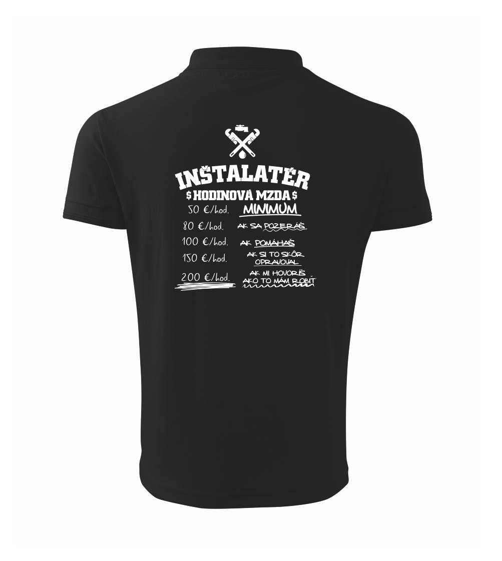Hodinová mzda Inštalatér Hodinová mzda Inštalatér