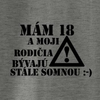 Mám 18 a moji rodičia bývajú stále so mnou