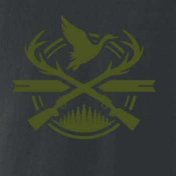 Lovec a kačice - zelený