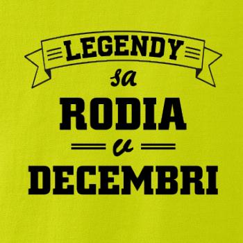 Legendy sa rodia v decembri