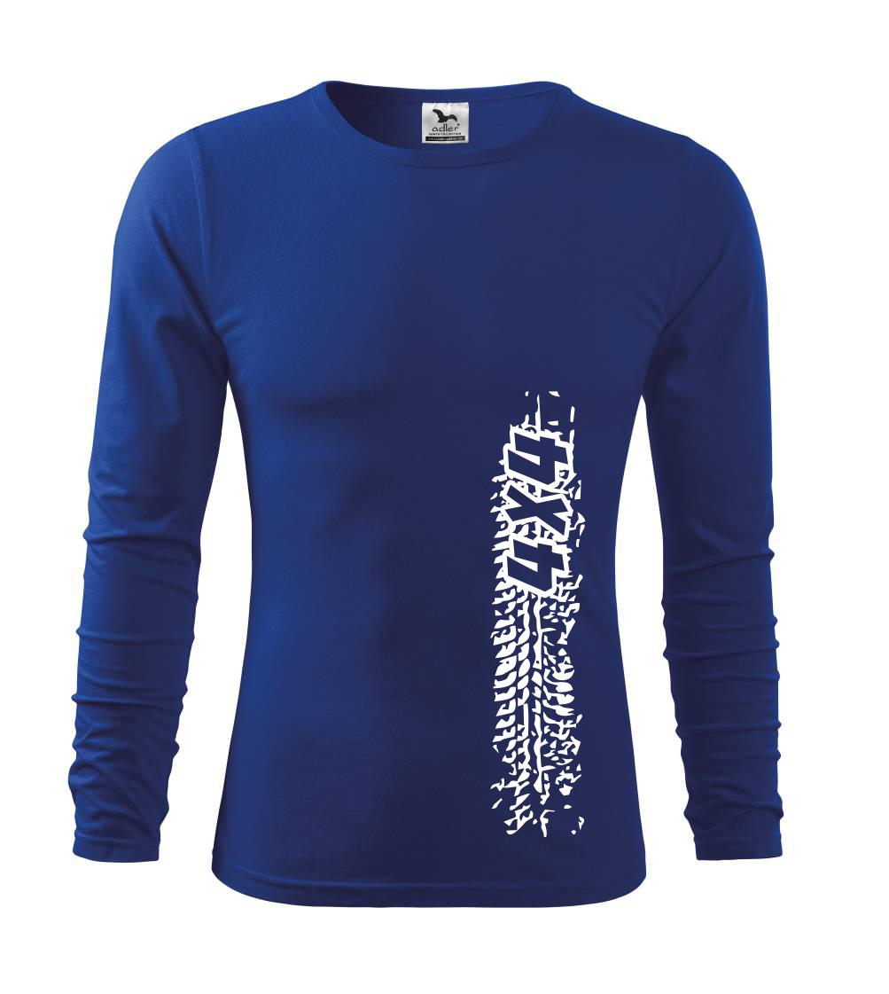 Auto tričká - Pneu stopa 4x4 - Tričko detské Long Sleeve