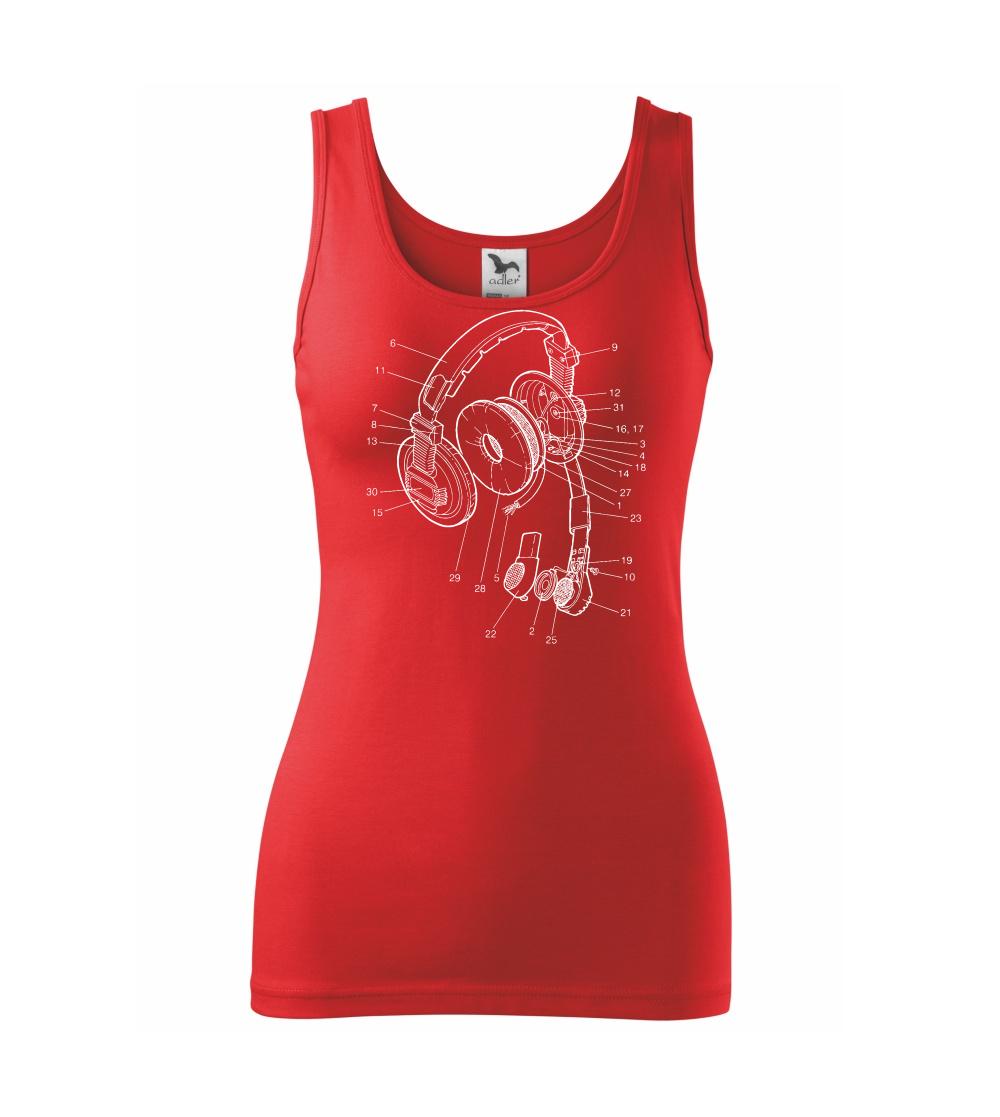 Nákres slúchadlo pre pilota