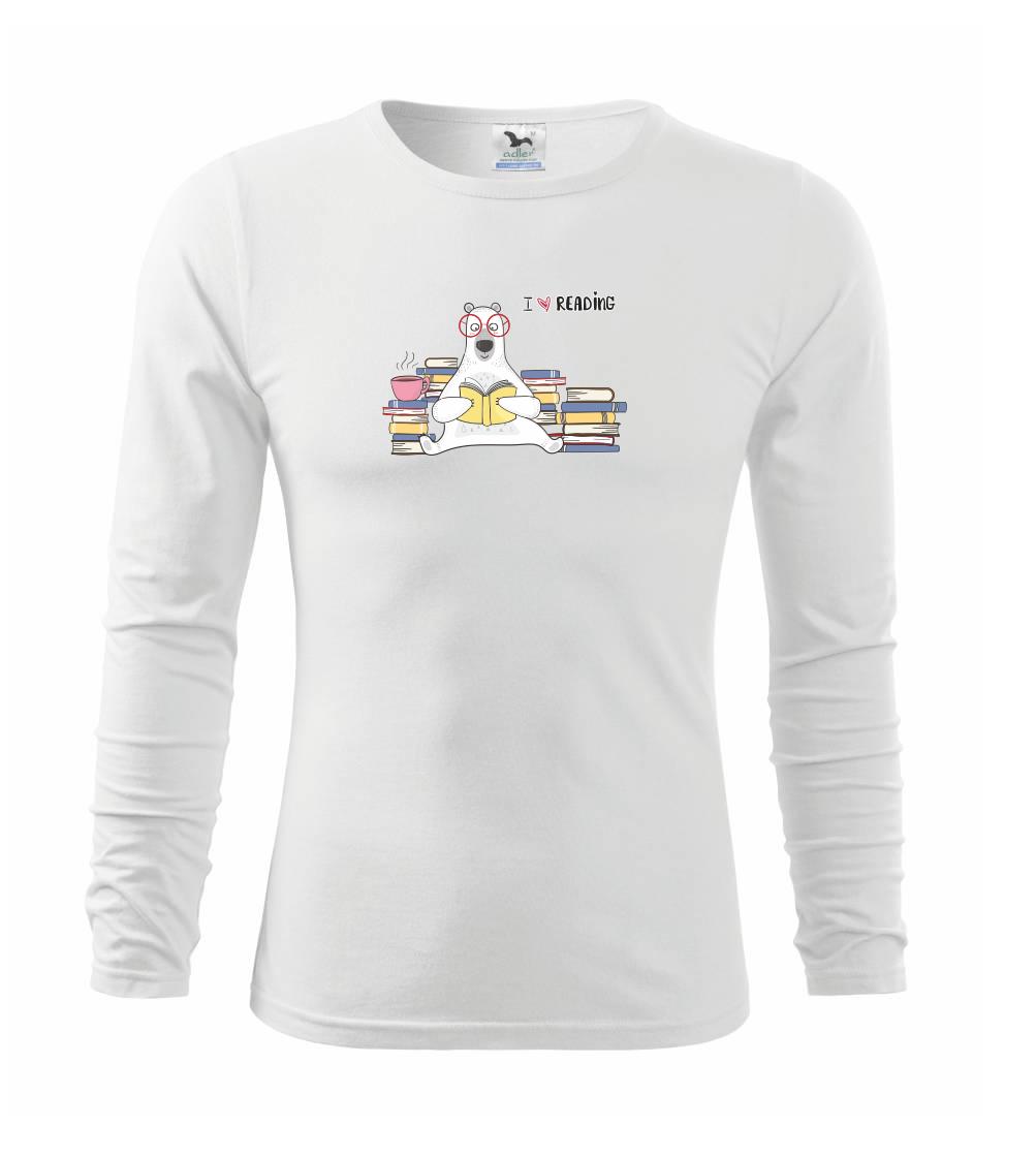 I love reading medveď I love reading medveď