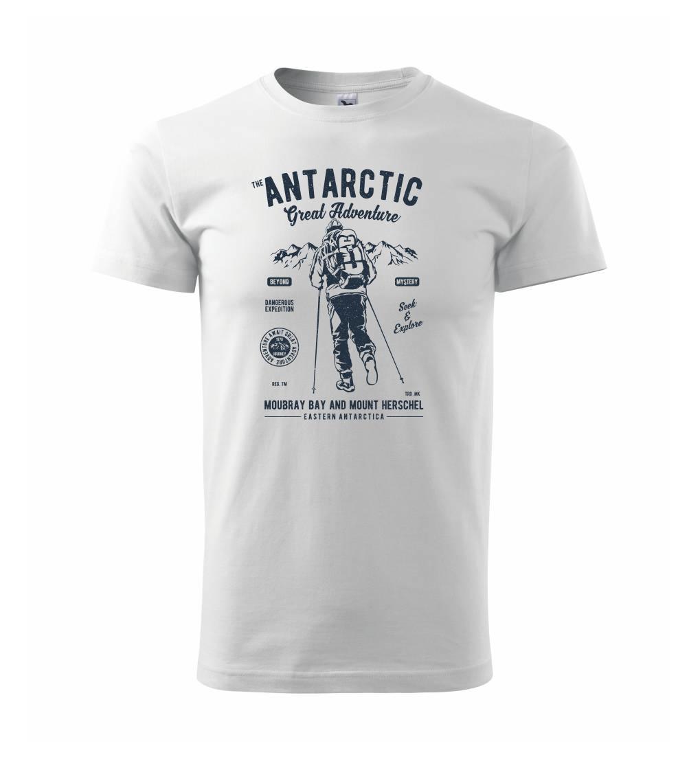 Trička pre cestovateľov - Antarctic Adventure - Tričko extra veľké  (5-8XL)
