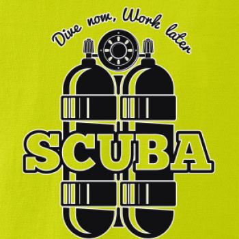 Dive now work later - Scuba