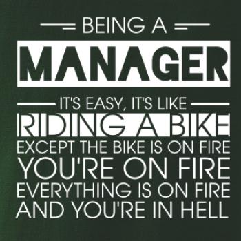 Being a manager - bike