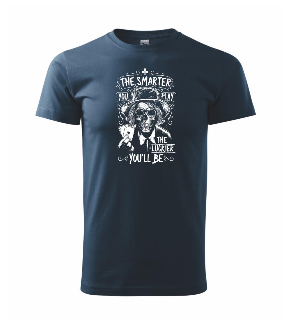 Lucky poker player Lucky poker player