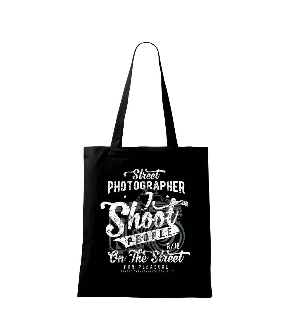 Tričká pre fotografov - Street Photographer - Taška bavlnená
