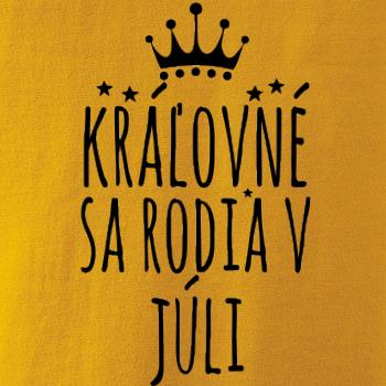 Kráľovné sa rodia v júli