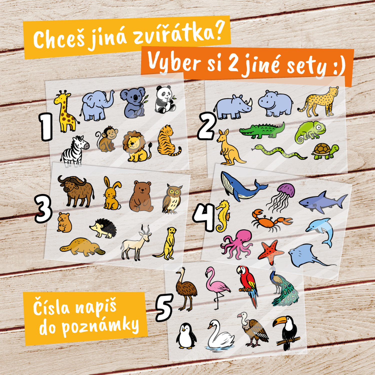 Tričko s mapou + ZOO nažehlovačky
