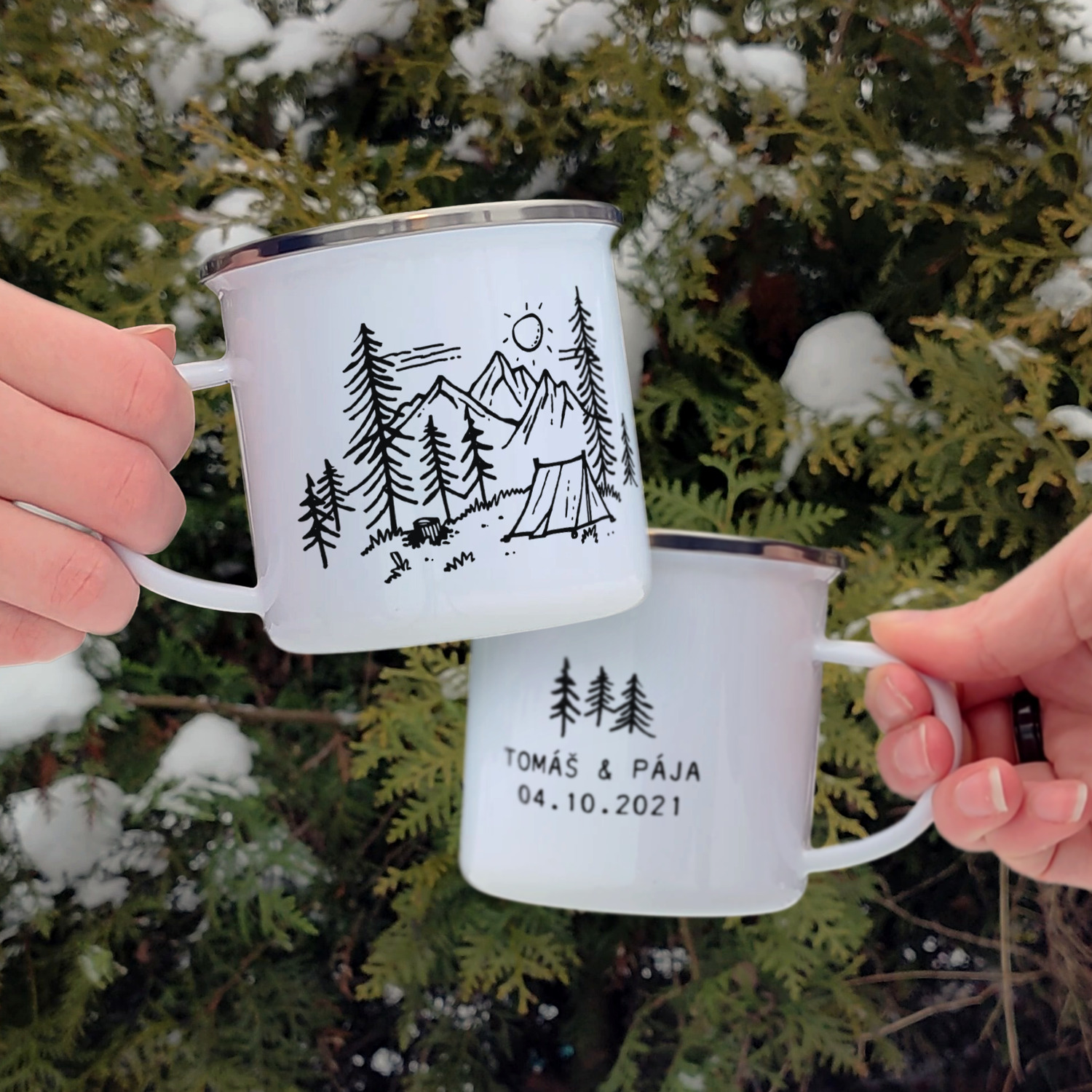 Cestovný párový plecháčik