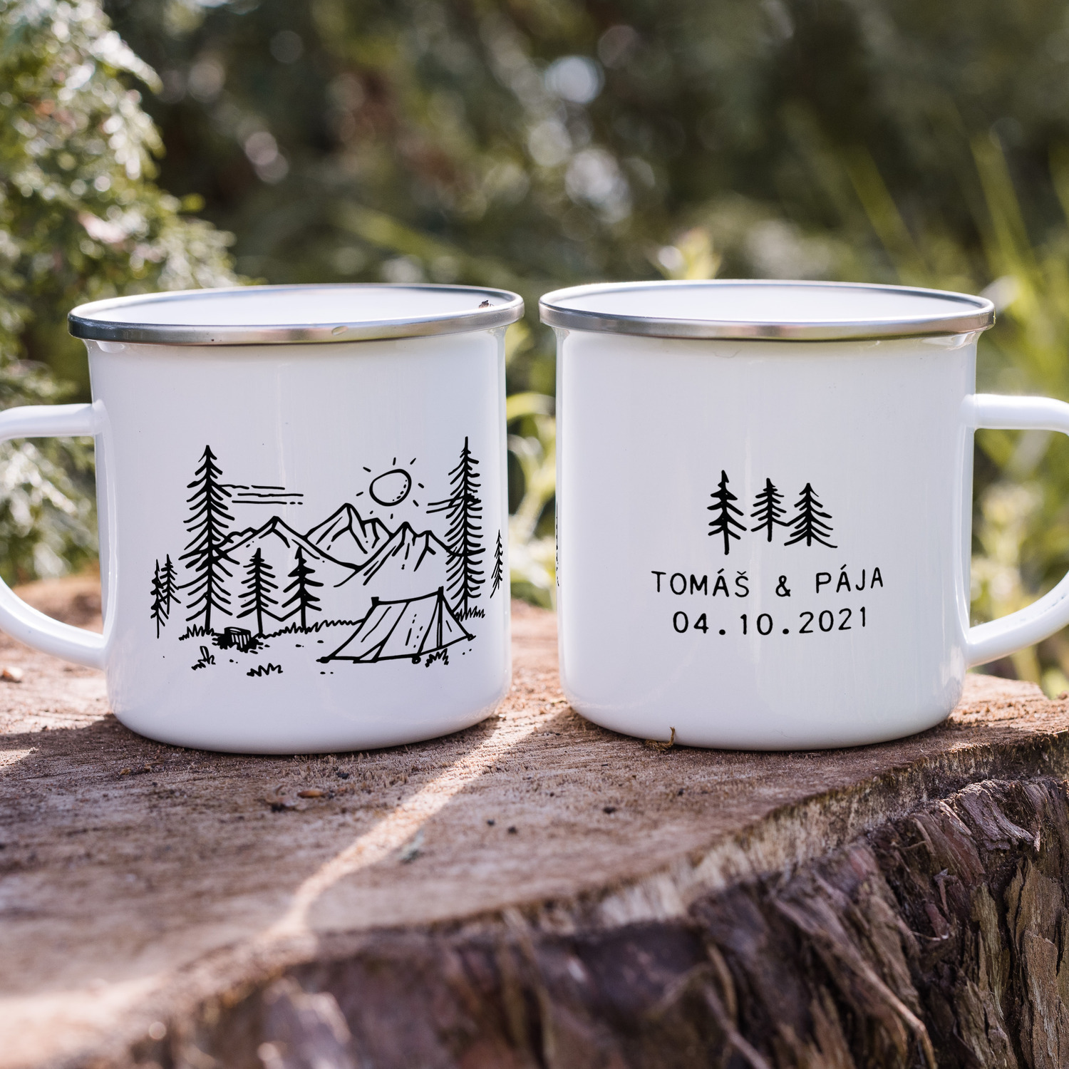 Cestovný párový plecháčik