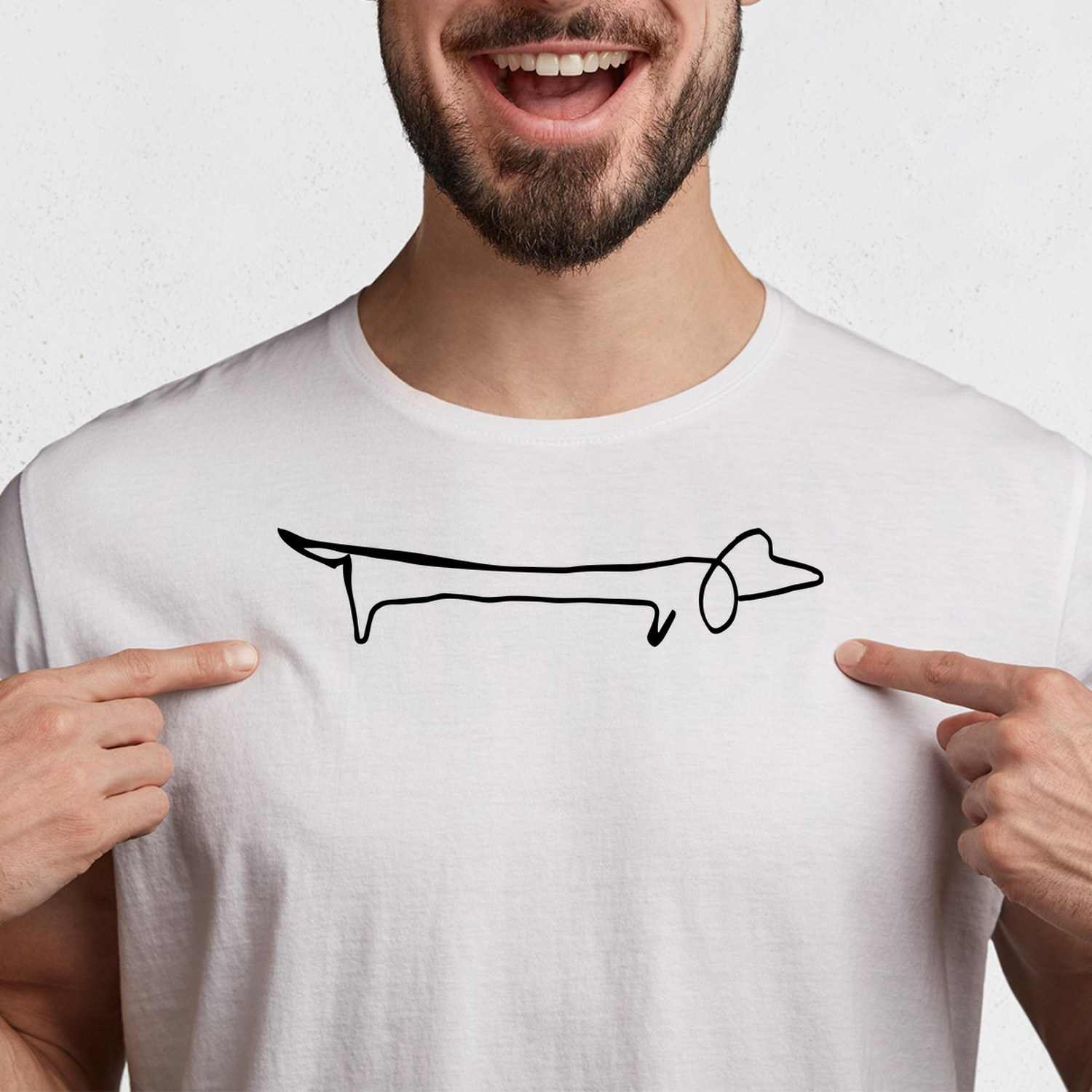 Jazvečík - kreslený