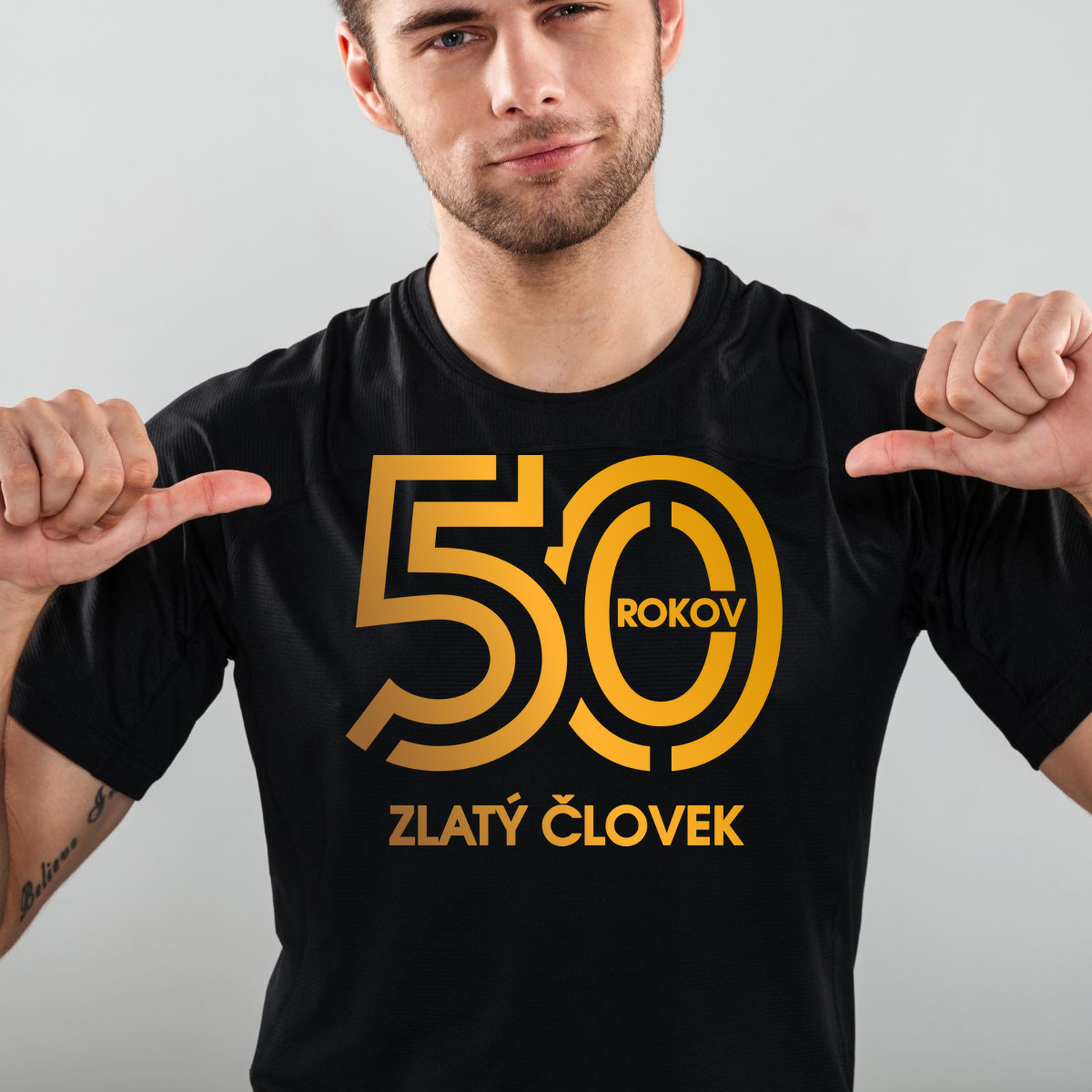 50 rokov zlatý človek