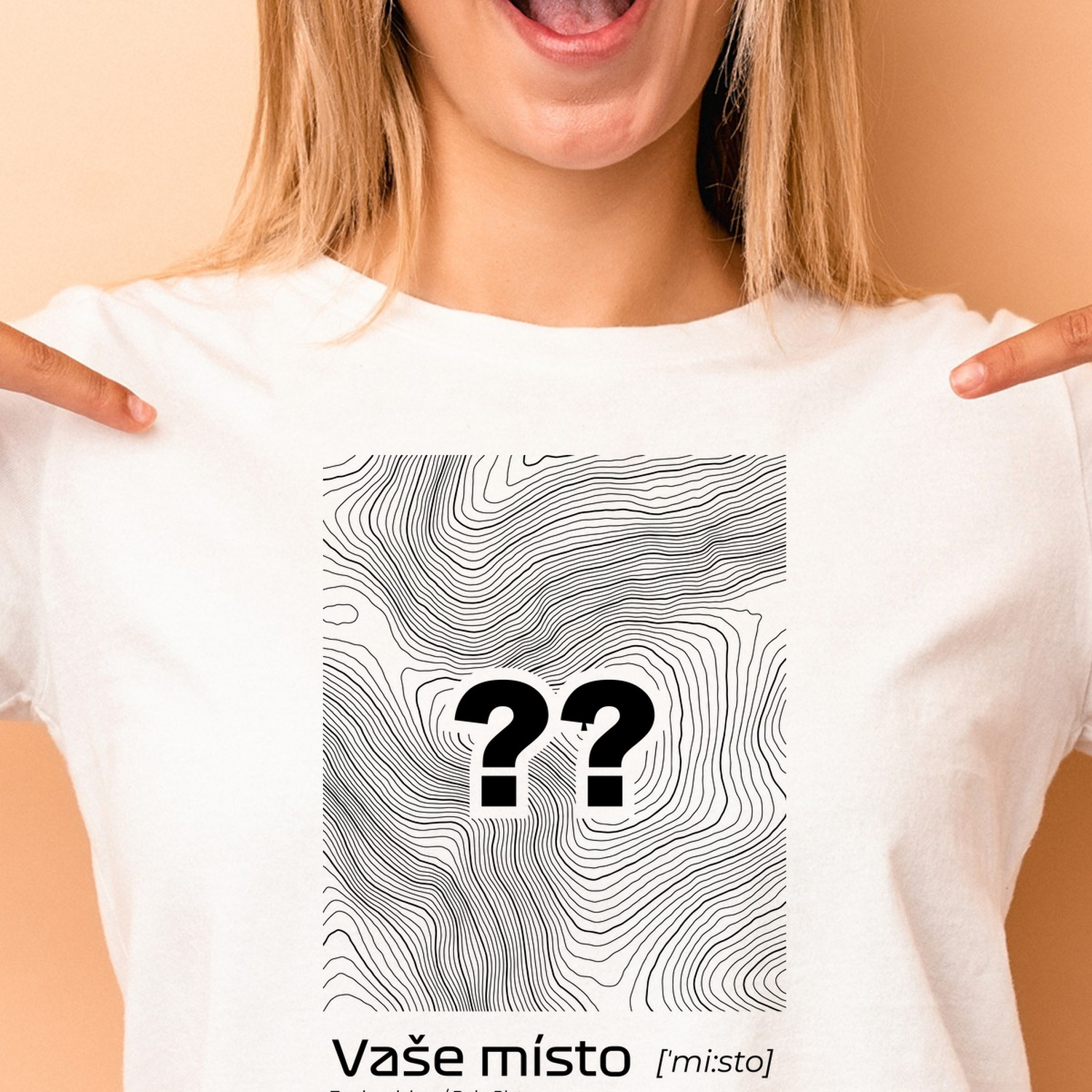 Vaše miesto - vrstevnice v obdĺžniku
