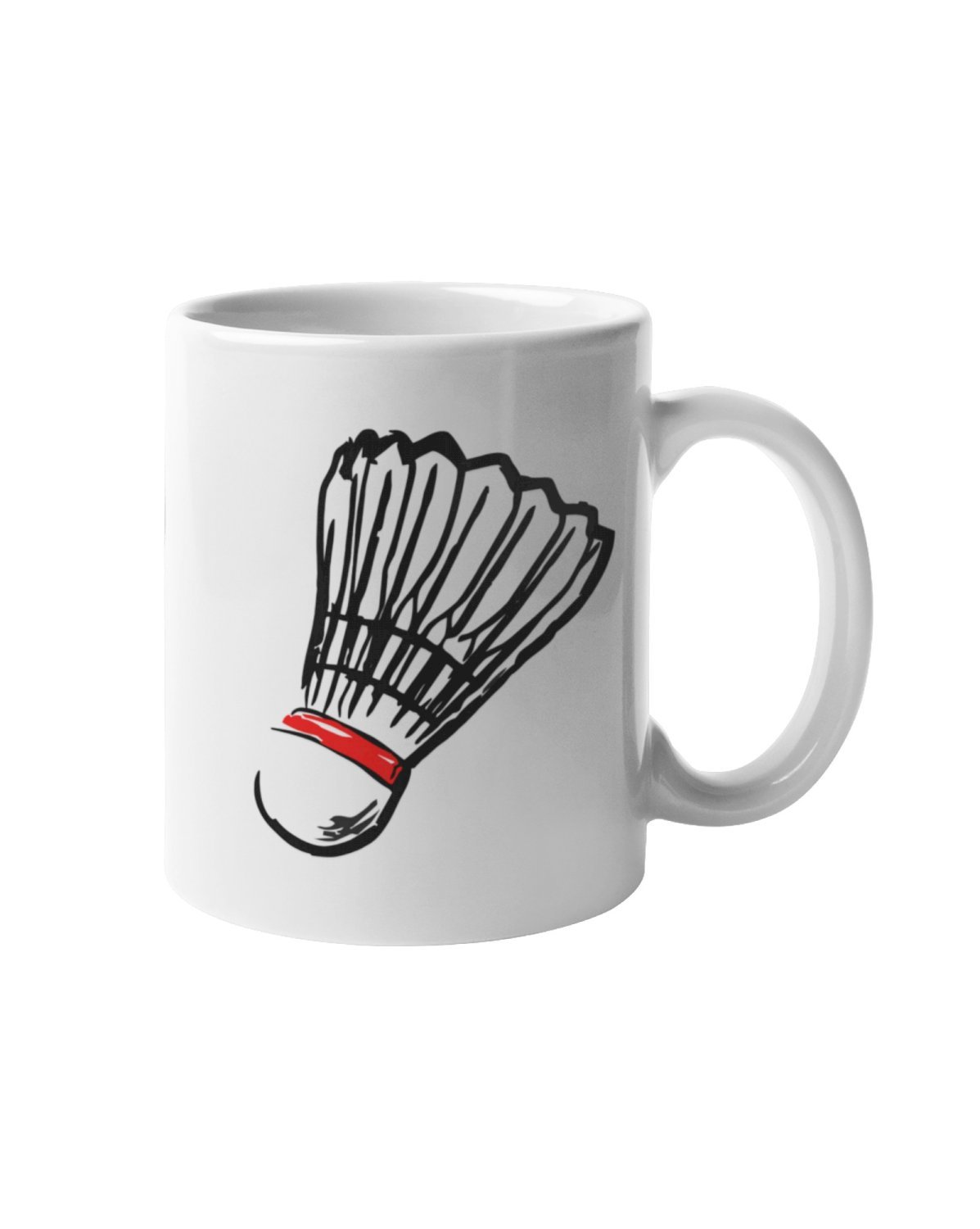 Tričká na bedminton - Hrnek - Badminton košík - Hrnček