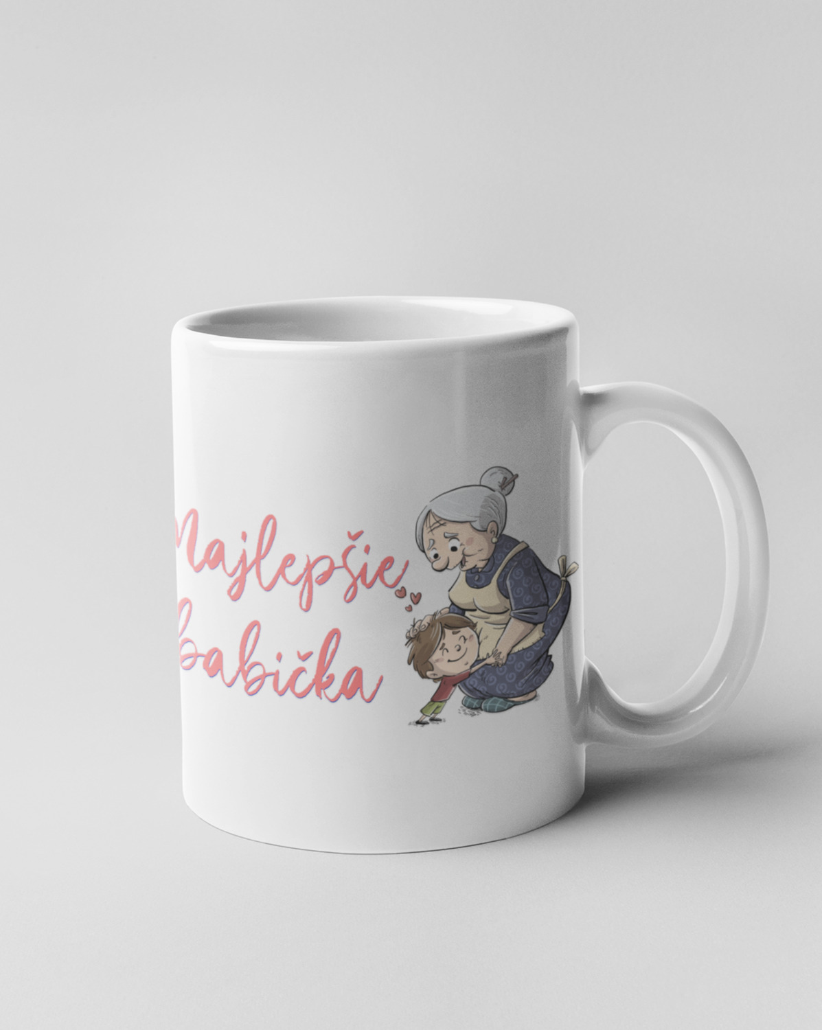 Tričká a mikiny pre babičku - Hrnček pre babičku - Hrnček