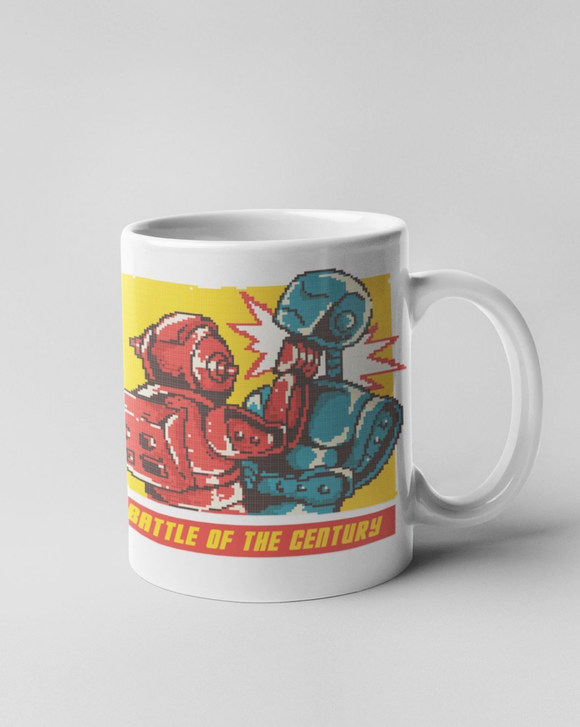 Tričká pre ajťákov - Hrnček - pre hráčov knocked him out - Hrnček