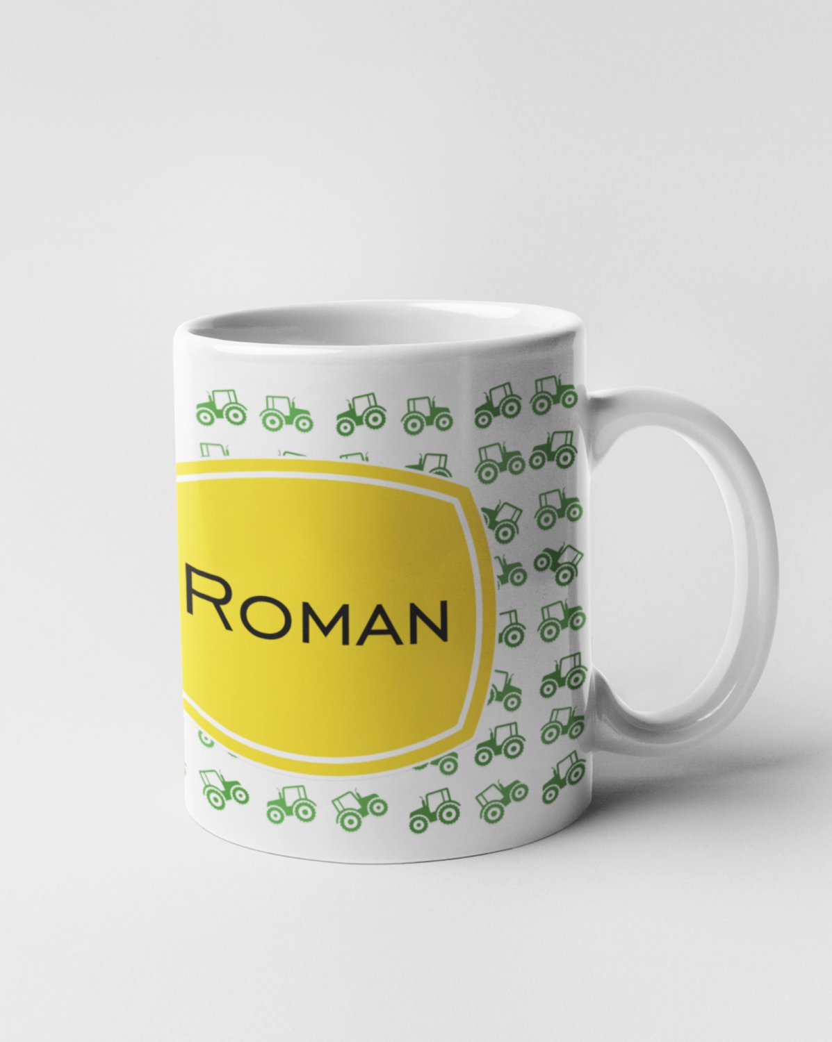 Hrnčeky s menom - Hrnček - Traktorista - vlastné meno - Hrnček