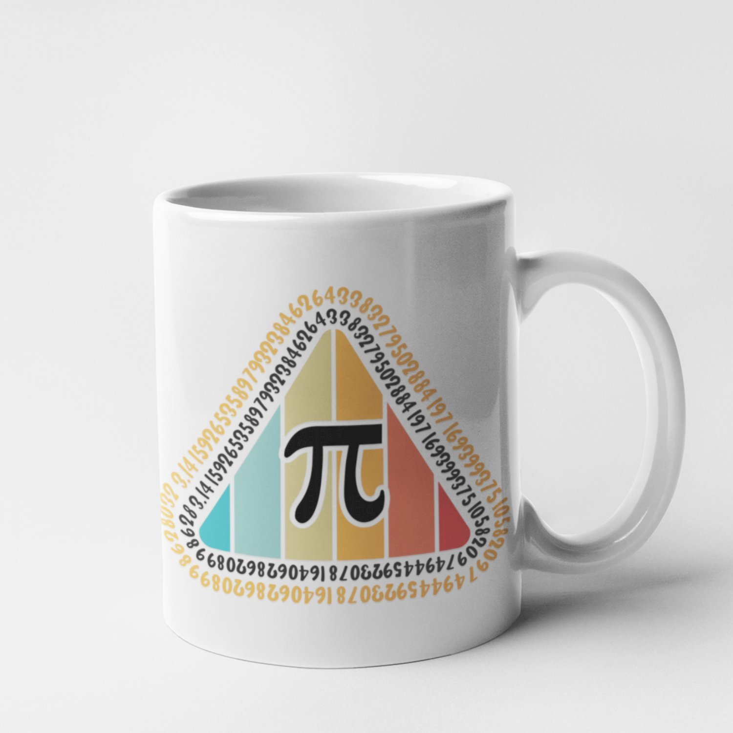 Veselé a vtipné hrnčeky s potlačou - Hrnek - Číslo PÍ - Hrnček